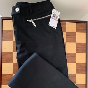 NWT Michael Kors Black Tailored Pants size 6